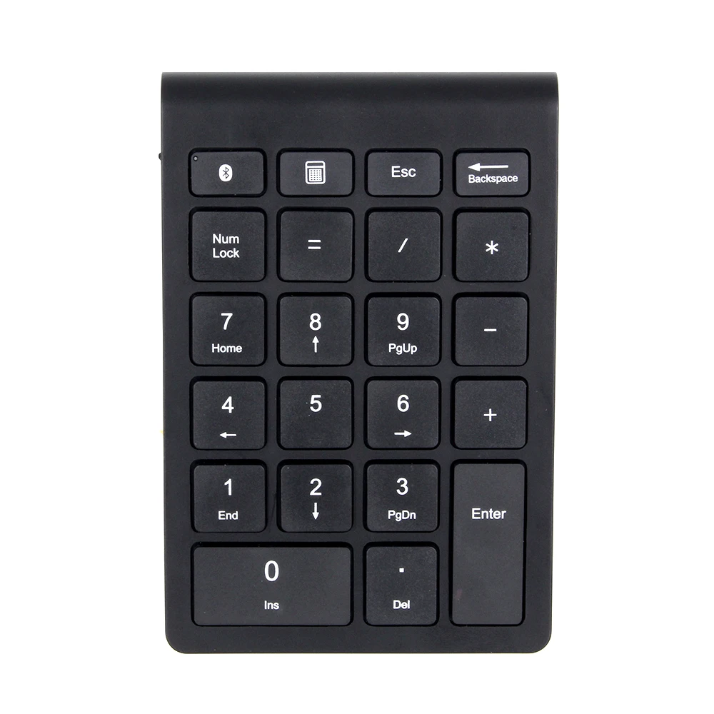 2.4G Wireless Numeric Keypad 22 Keys Financial Accounting Office Keyboard for Laptop PC Support Android/Windows/ IOS Black
2.4G Wireless Numeric Keypad 22 Keys Financial Accounting Office Keyboard for Laptop PC Support Android/Windows/ IOS Black