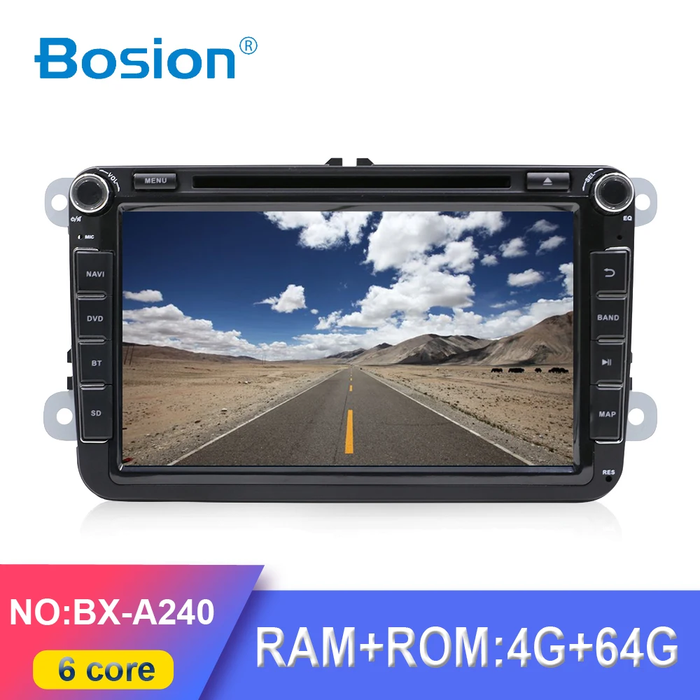 Автомобильный мультимедийный плеер PX6 4 Гб + 64 2din Android 10 0 для Volkswagen