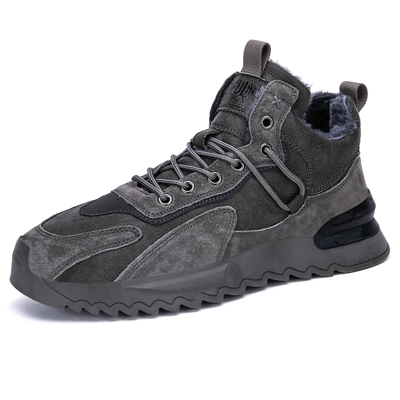Winter New High-Top Fashion Men's Shoes Fleece Lined Padded Warm Keeping Sports Casual Shoes Thick Bottom Non-Slip Snow Boots
Winter New High-Top Fashion Men's Shoes Fleece Lined Padded Warm Keeping Sports Casual Shoes Thick Bottom Non-Slip Snow Boots