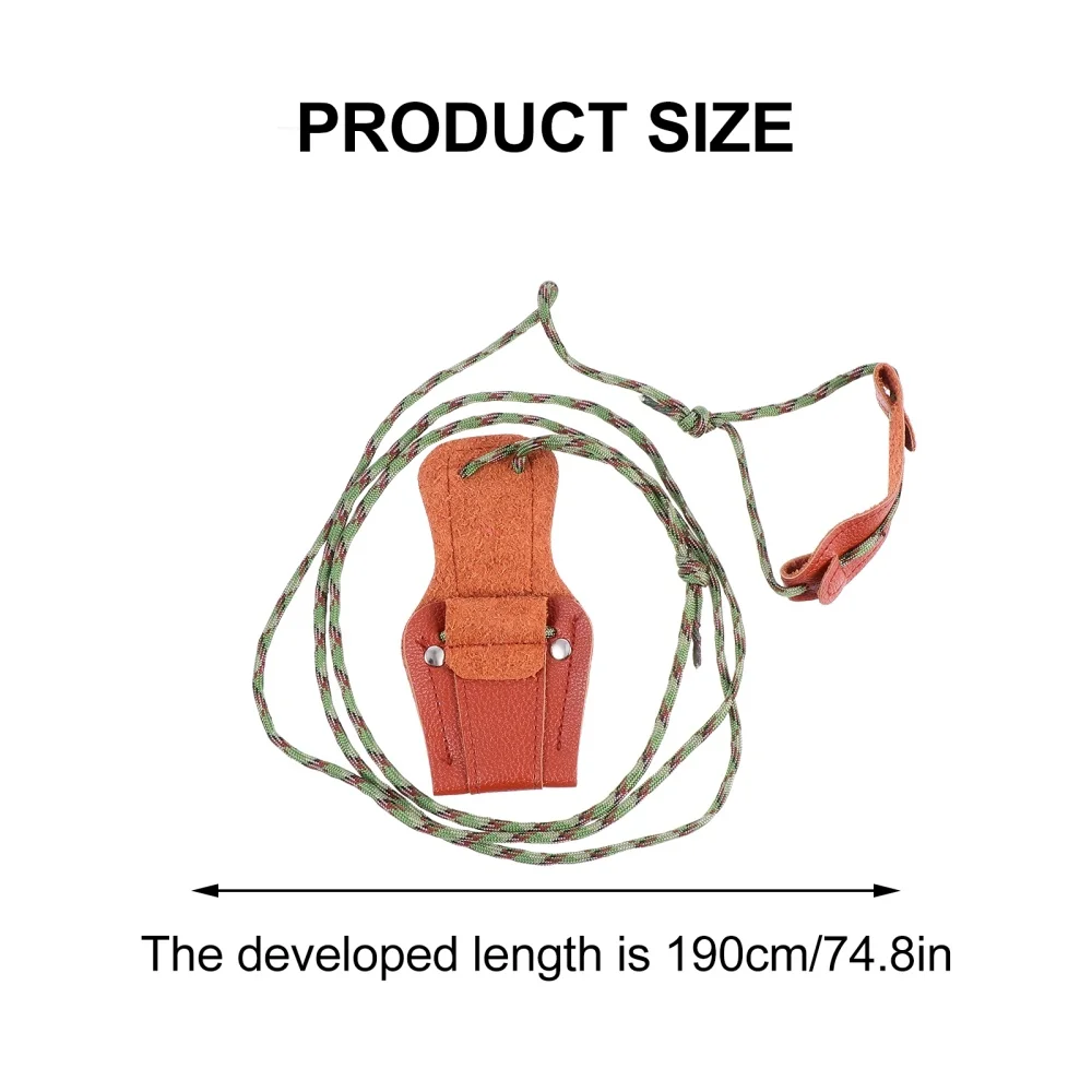1Pc Professional Archery Recurve Bow Stringer Leather Winding Bow Accessory
1Pc Professional Archery Recurve Bow Stringer Leather Winding Bow Accessory
