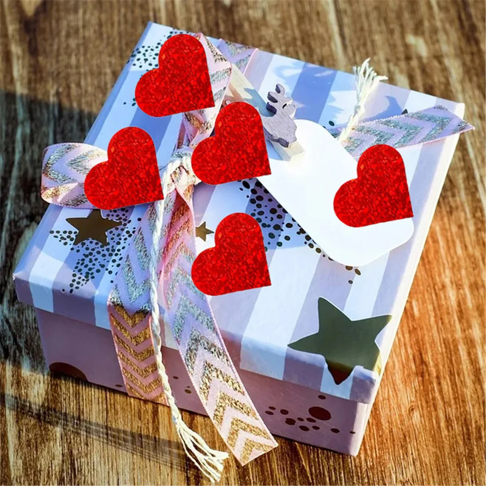 500 Pcs/Roll Love Heart Shaped Label Sticker Scrapbooking Gift Packaging Seal Birthday Party Wedding Supply Stationery Sticker
500 Pcs/Roll Love Heart Shaped Label Sticker Scrapbooking Gift Packaging Seal Birthday Party Wedding Supply Stationery Sticker