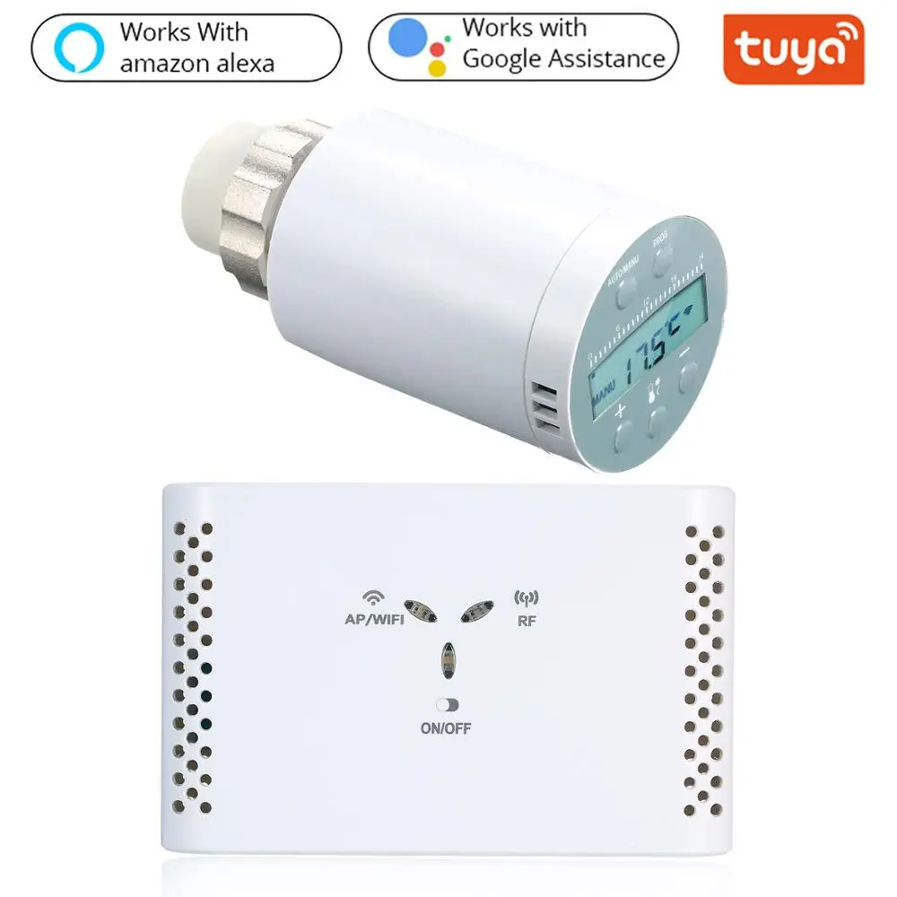 KKMOON SEA801-APP Programmable Thermostat Heater Temperature Controller Heating and Accurate TRV Thermostatic Radiator Valve
KKMOON SEA801-APP Programmable Thermostat Heater Temperature Controller Heating and Accurate TRV Thermostatic Radiator Valve