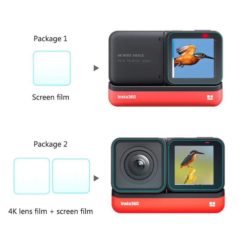 Tempered Glass Screen Protector For Insta360 ONE R Protection Protective Film for Insta360 ONE R Camera Accessories
Tempered Glass Screen Protector For Insta360 ONE R Protection Protective Film for Insta360 ONE R Camera Accessories