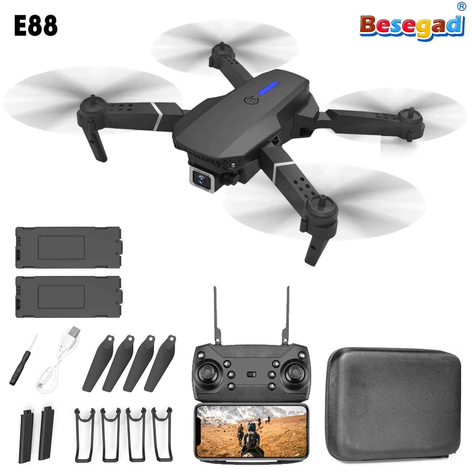 E88 мини складной Дрон с дистанционным управлением 4K 1080P HD один Камера 3-сторонний от препятствий Drone игрушка с пультом дистанционного управле...
E88 мини складной Дрон с дистанционным управлением 4K 1080P HD один Камера 3-сторонний от препятствий Drone игрушка с пультом дистанционного управле...
