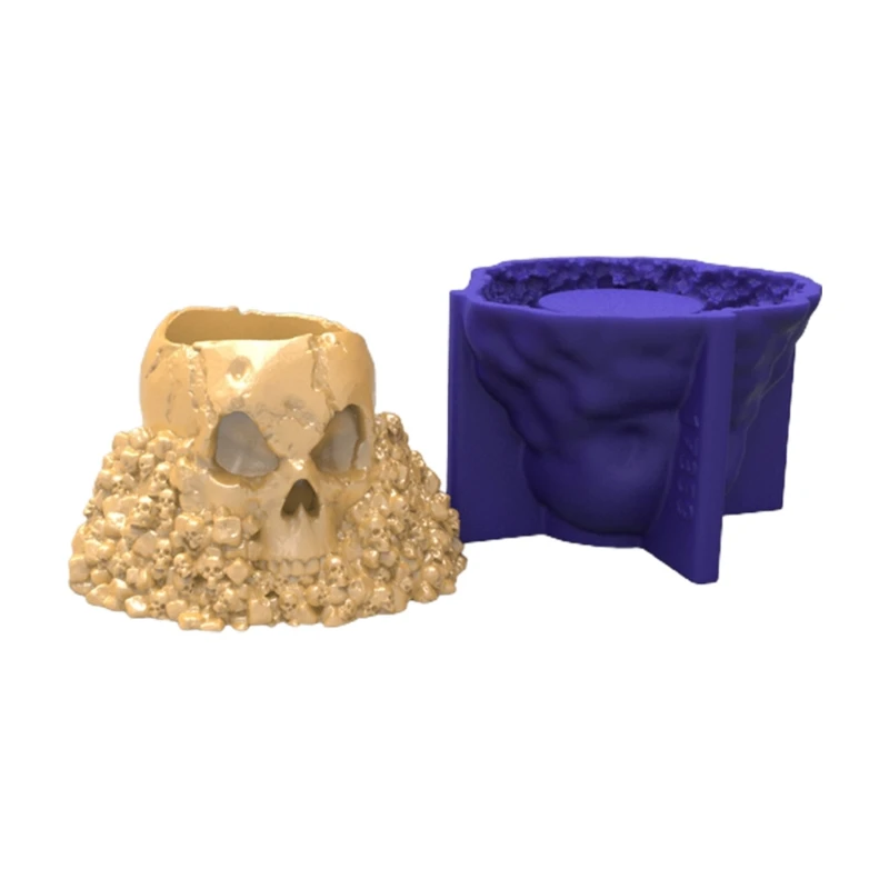 N58F Skull Shape Flower Pot Silicone Mold Flowerpot Mould DIY Handcraft Resin Molds
N58F Skull Shape Flower Pot Silicone Mold Flowerpot Mould DIY Handcraft Resin Molds