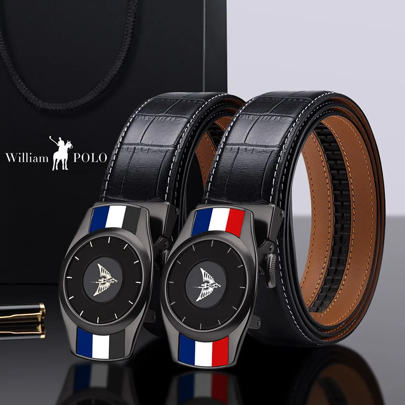 2020 Genuine Fashion Men's Belt High Quality Casual Leather Automatic Buckle Belt Men's Luxury Brand Leather Pants Belt
2020 Genuine Fashion Men's Belt High Quality Casual Leather Automatic Buckle Belt Men's Luxury Brand Leather Pants Belt
