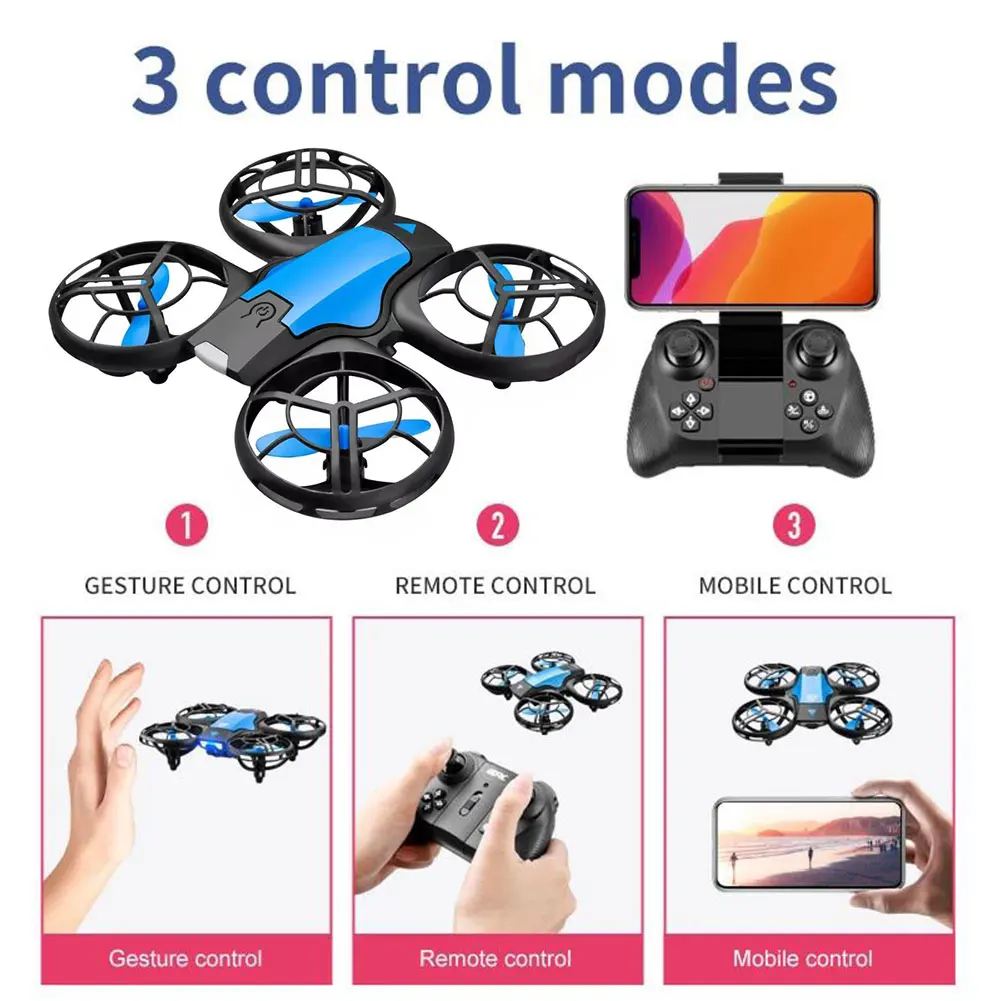 V8 New Mini Drone 4k Profession HD Wide Angle Camera WiFi Fpv Drone Camera Height Keep Drones Camera Helicopter Toys
V8 New Mini Drone 4k Profession HD Wide Angle Camera WiFi Fpv Drone Camera Height Keep Drones Camera Helicopter Toys