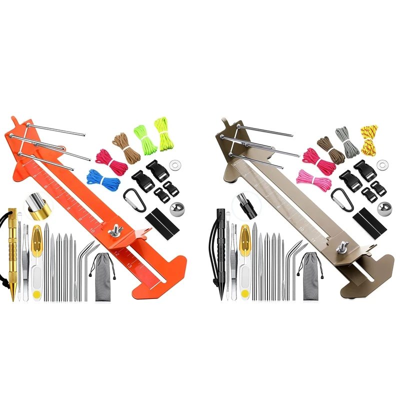 HOT SALE Paracord Bracelet Jig Kit With Paracord Needle Set Adjustable Length Paracord Jig Bracelet Maker Knotter Tools
HOT SALE Paracord Bracelet Jig Kit With Paracord Needle Set Adjustable Length Paracord Jig Bracelet Maker Knotter Tools