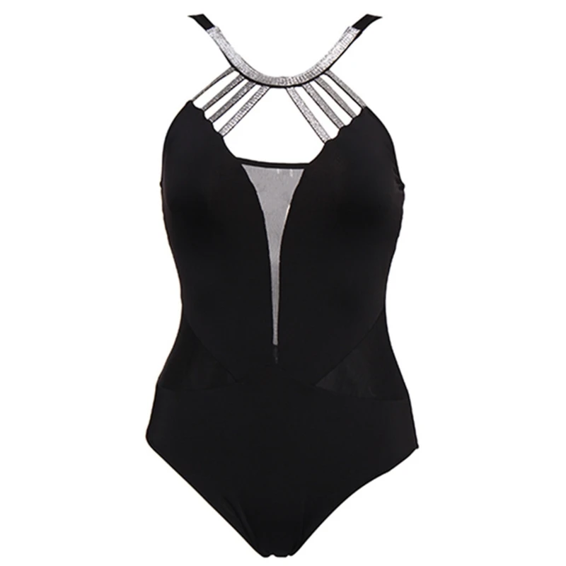Womens Sexy One-piece Hollow Out Strappy Swimsuit Bathing Suit Swimwear