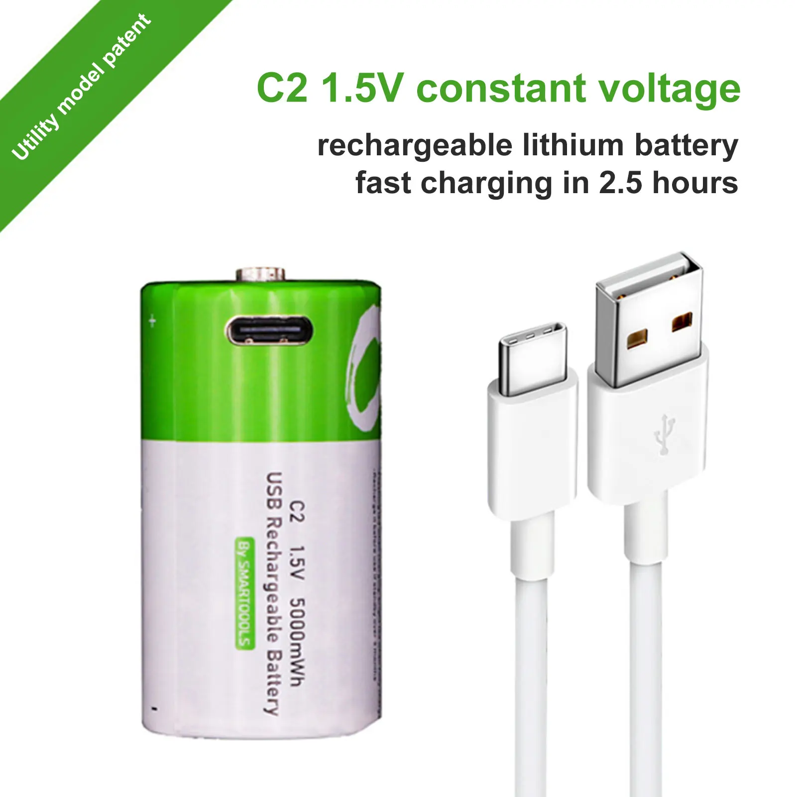 No Two Rechargeable Battery Medium Type-c Port Direct Charge No Wo 1.5vC Lithium Battery Audio And Video Equipment
No Two Rechargeable Battery Medium Type-c Port Direct Charge No Wo 1.5vC Lithium Battery Audio And Video Equipment