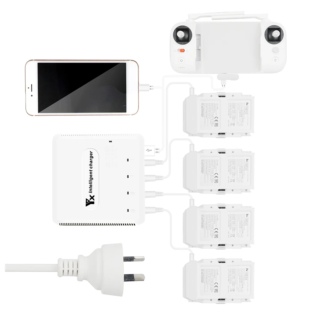 Для Xiaomi FIMI X8 SE Дрон USB кабель зарядное устройство для Аксессуары ЕС