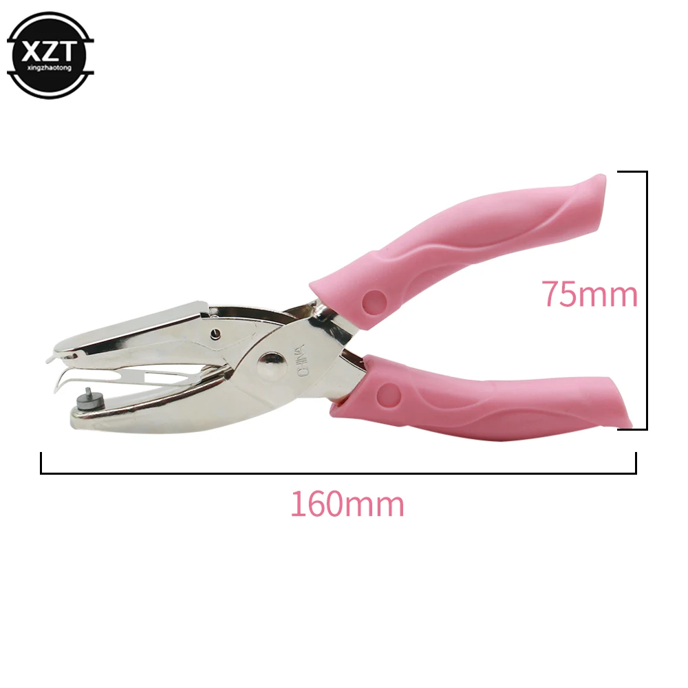 Handle Hole Punch 1.5MM/3MM/5.5MM/5MM/6MM paper puncher DIY Loose-leaf Paper Cutter Single punch For Scrapbooking Tools Off |