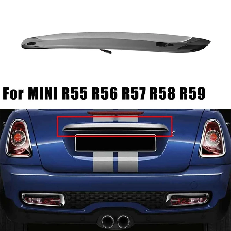 51132753603 Car Chrome Tailgate Hatch Trunk Handle Replacement for Mini Cooper R55 R56 R57 R58 R59 2007-2014
51132753603 Car Chrome Tailgate Hatch Trunk Handle Replacement for Mini Cooper R55 R56 R57 R58 R59 2007-2014