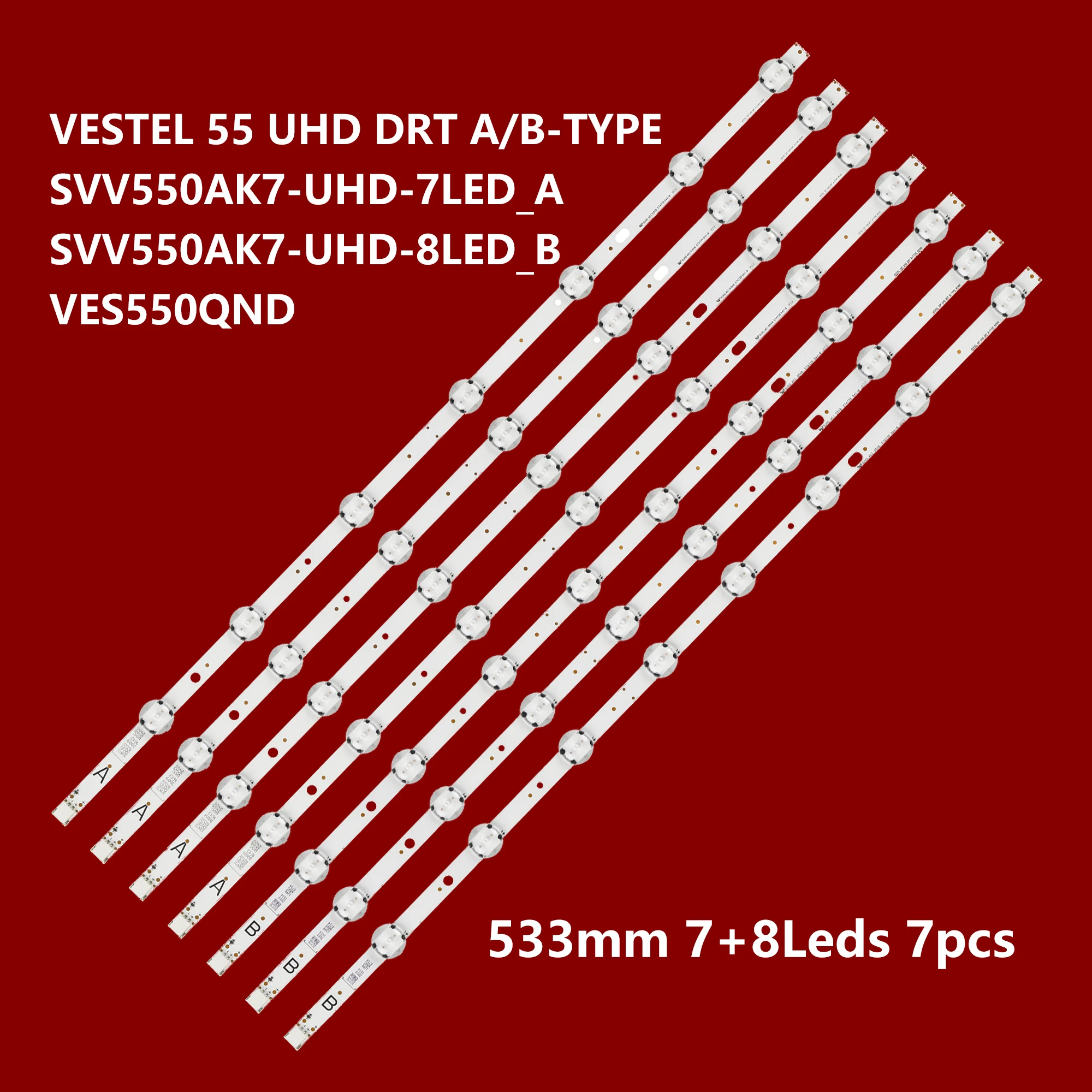 Светодиодный Подсветка массив SVV550AK7 для 55U6663DB 55U6763DB 55U5766DB LT-55C760 LT-55C860(A) LT-55C870 L55UE17 VESTEL 55 UHD DRT 4A + 3B
Светодиодный Подсветка массив SVV550AK7 для 55U6663DB 55U6763DB 55U5766DB LT-55C760 LT-55C860(A) LT-55C870 L55UE17 VESTEL 55 UHD DRT 4A + 3B