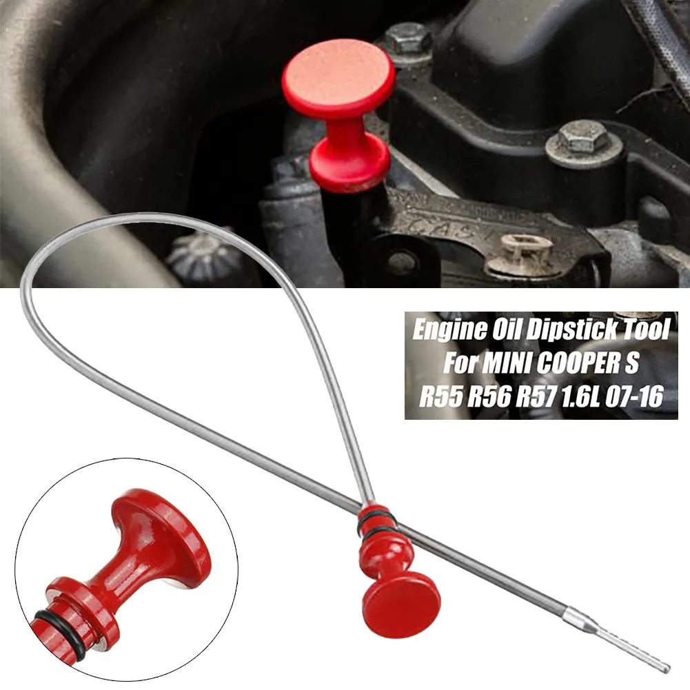 1PC 61cm Car Engine Oil Dipstick Auto Aluminum Oil Ruler Measure Level Tool Automobiles Replacement Parts For BMW MINI Cooper
1PC 61cm Car Engine Oil Dipstick Auto Aluminum Oil Ruler Measure Level Tool Automobiles Replacement Parts For BMW MINI Cooper