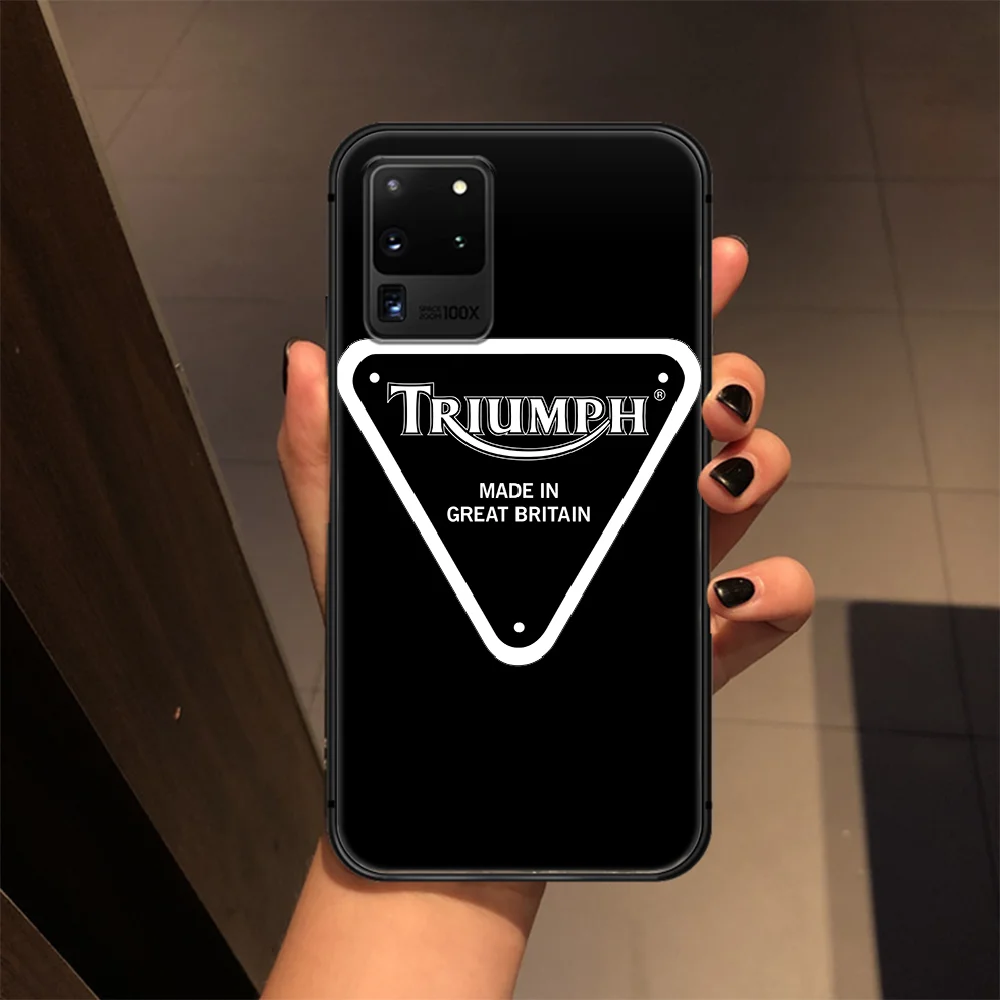 Triumph motorcycle Phone Case Cover Hull For Samsung Galaxy S 6 7 8 9 10 e 20 edge uitra Note 8 9 10 plus black hoesjes soft
Triumph motorcycle Phone Case Cover Hull For Samsung Galaxy S 6 7 8 9 10 e 20 edge uitra Note 8 9 10 plus black hoesjes soft