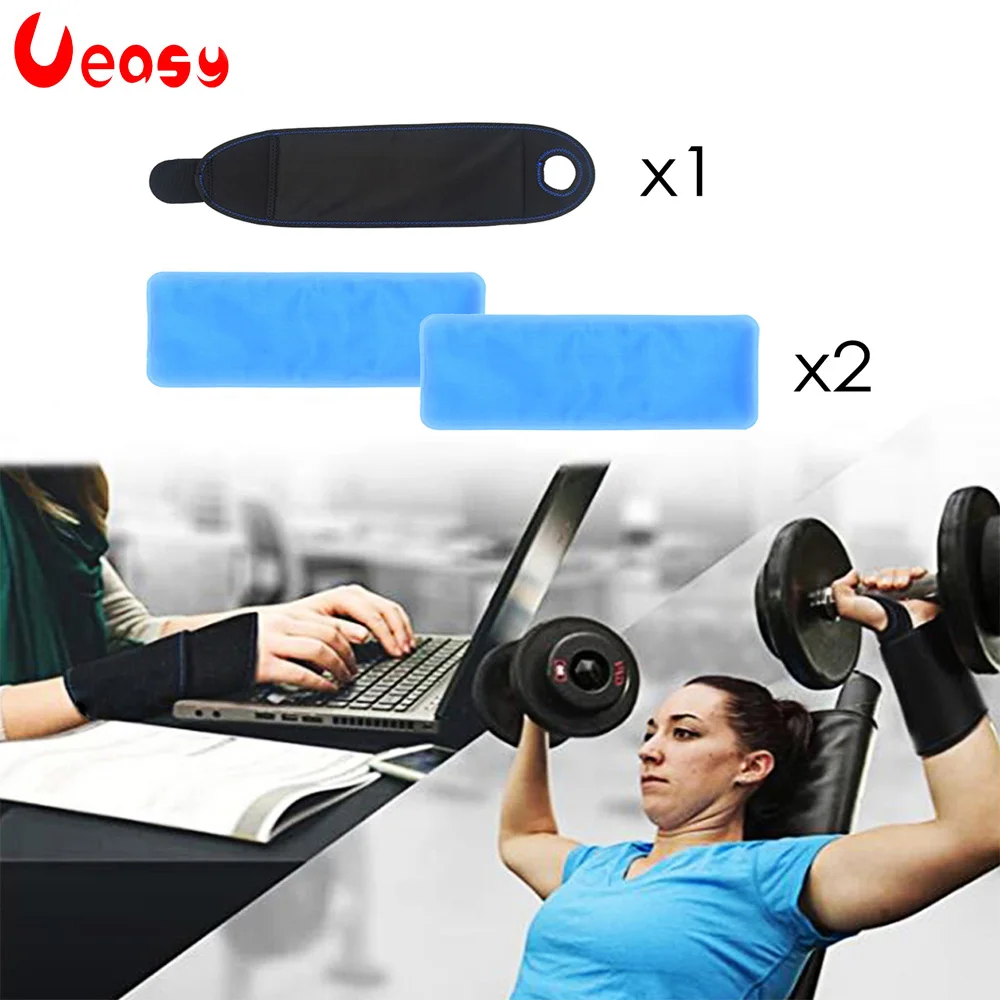 Ueasy Wristbands Dedicated Ice Pack Repeatedly Ankles Support Gel Ice Bag Bandage Brace Relief Outdoor Sport First Aid
Ueasy Wristbands Dedicated Ice Pack Repeatedly Ankles Support Gel Ice Bag Bandage Brace Relief Outdoor Sport First Aid