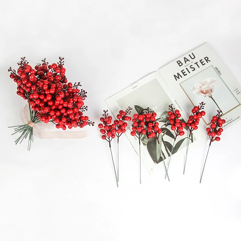 12pcs Flash Flowers Christmas Berry Ornament For Christmas Tree DIY Wreath Crafts Gift Fireplace Holiday Home Decoration
12pcs Flash Flowers Christmas Berry Ornament For Christmas Tree DIY Wreath Crafts Gift Fireplace Holiday Home Decoration