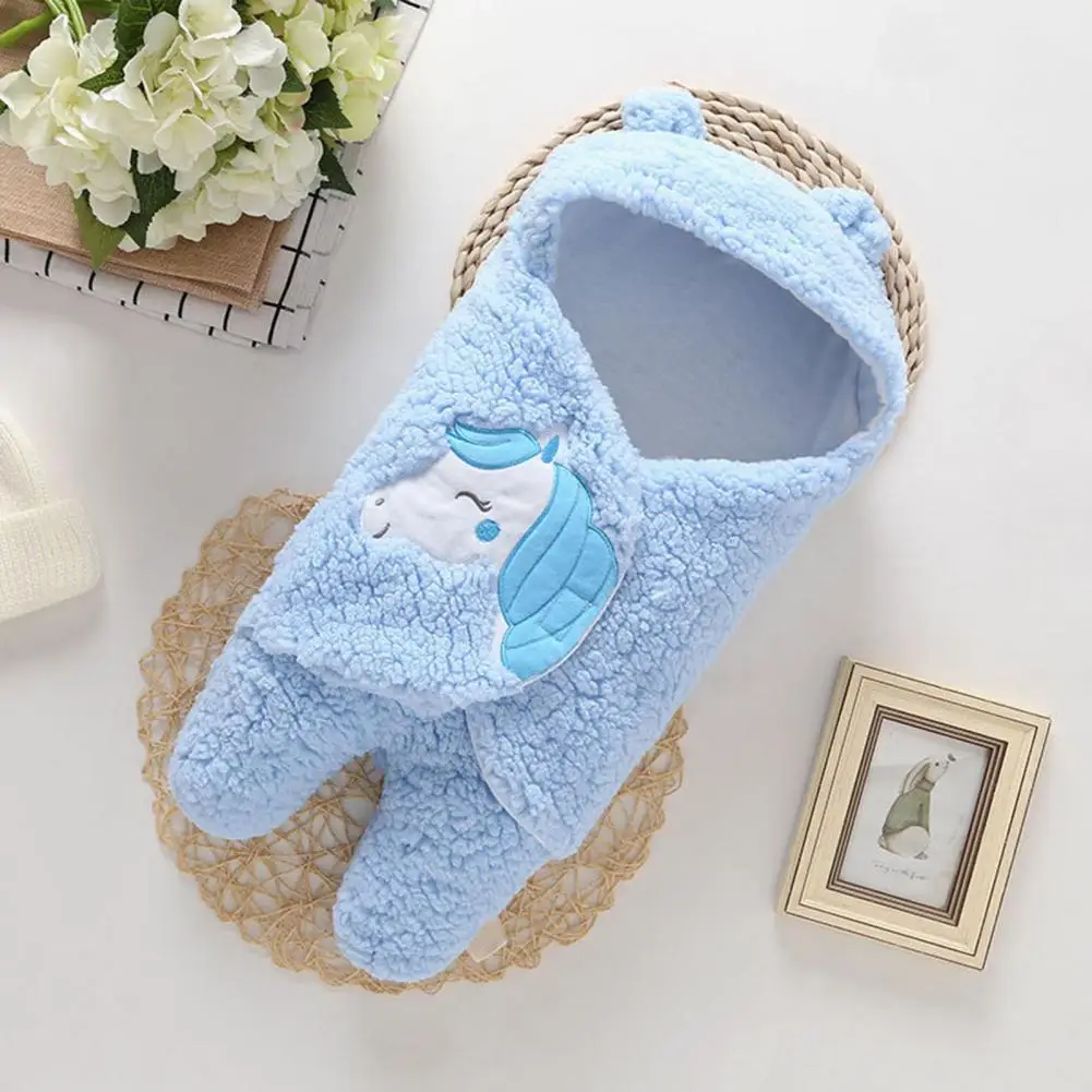 Soft Newborn Baby Wrap Blankets Baby Sleeping Bag Envelope For Newborn Sleeps Cartoon Pattern Infant Sleeping Bag for Winter
Soft Newborn Baby Wrap Blankets Baby Sleeping Bag Envelope For Newborn Sleeps Cartoon Pattern Infant Sleeping Bag for Winter