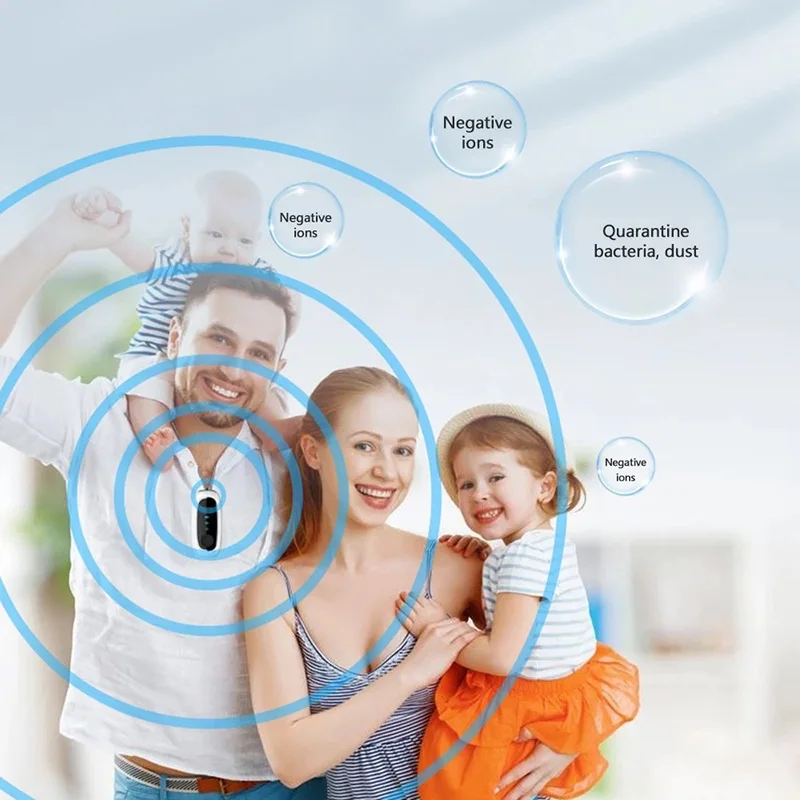 Necklace Air Purifier Wearable Personal Portable Air Freshener Purification USB Charger Formaldehyde Smoke Dust Remover
Necklace Air Purifier Wearable Personal Portable Air Freshener Purification USB Charger Formaldehyde Smoke Dust Remover