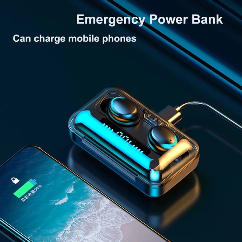 F9-5C Touch 5.0 Wireless Bluetooth Headset Two-Ear Motion Mini Ultra-Small Stealth Earphones Waterproof
F9-5C Touch 5.0 Wireless Bluetooth Headset Two-Ear Motion Mini Ultra-Small Stealth Earphones Waterproof