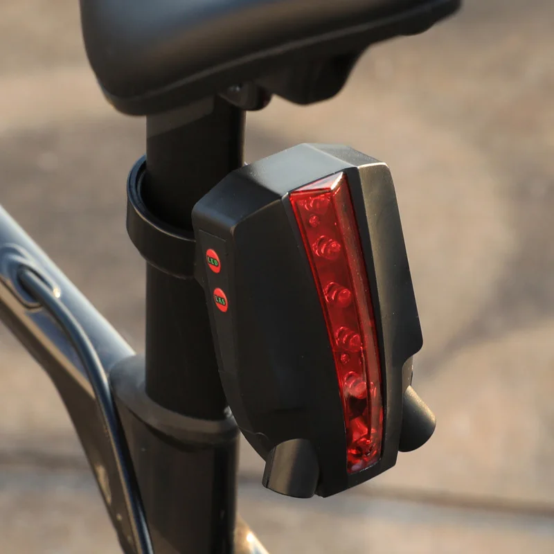 Bicycle Laser Light Waterproof Bicycle Cycling Taillights 2 Laser +5 LED Rear MTB Bike Tail Safety Lamp Warning Flashing Lights
Bicycle Laser Light Waterproof Bicycle Cycling Taillights 2 Laser +5 LED Rear MTB Bike Tail Safety Lamp Warning Flashing Lights