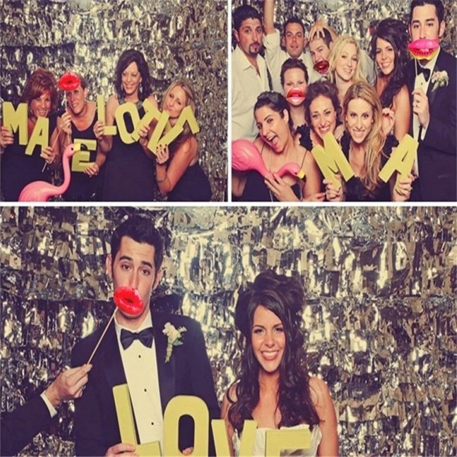 Для выведения токсинов 40 шт Вечерние Photo Booth Реквизит Забавный рот Губы Опора
