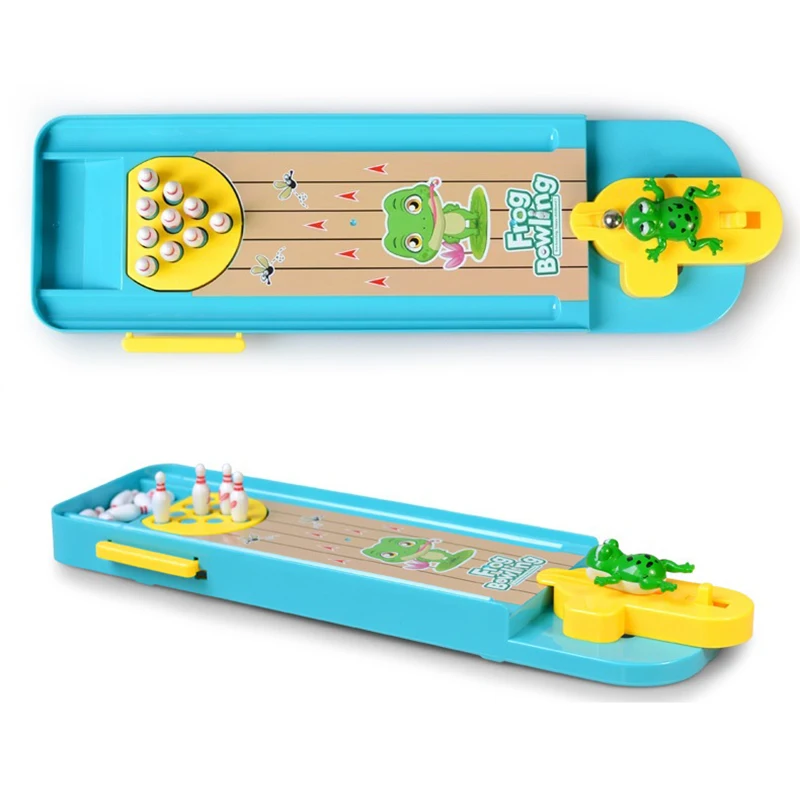 Children Mini Frog Bowling Desktop Interactive Games Educational Toys For Boys Children Interesting Indoor Cartoon Table Game 
Children Mini Frog Bowling Desktop Interactive Games Educational Toys For Boys Children Interesting Indoor Cartoon Table Game