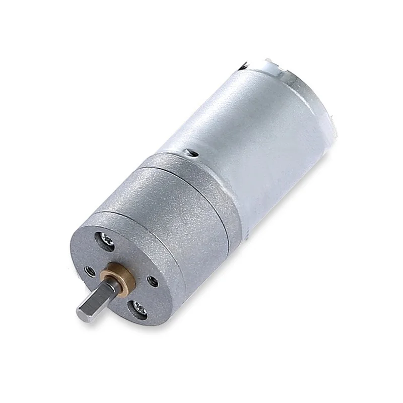 

JGA25-370 DC Geared Metal Electrical Motor High Torque 3-12V for RC Smart Car 1:34 1:75 Parts