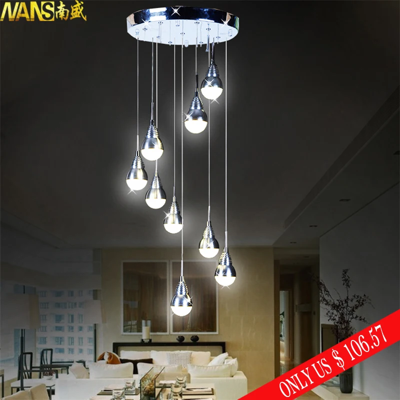 Ganeed 27 Watt Replaceable LED Bulb Pendant Light Meteor Rain Meteoric Shower Stair Bar Droplight Lamp AC110-240V Lighting
Ganeed 27 Watt Replaceable LED Bulb Pendant Light Meteor Rain Meteoric Shower Stair Bar Droplight Lamp AC110-240V Lighting