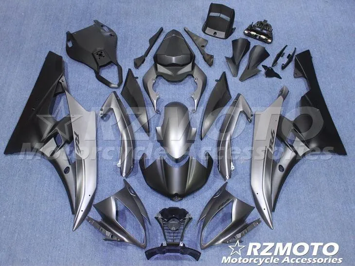 New ABS Injection Mold Motorcycle whole Fairings Kit Fit for YAMAHA YZF-R6 2006 2007 R6 06 07 body set gray matte
New ABS Injection Mold Motorcycle whole Fairings Kit Fit for YAMAHA YZF-R6 2006 2007 R6 06 07 body set gray matte