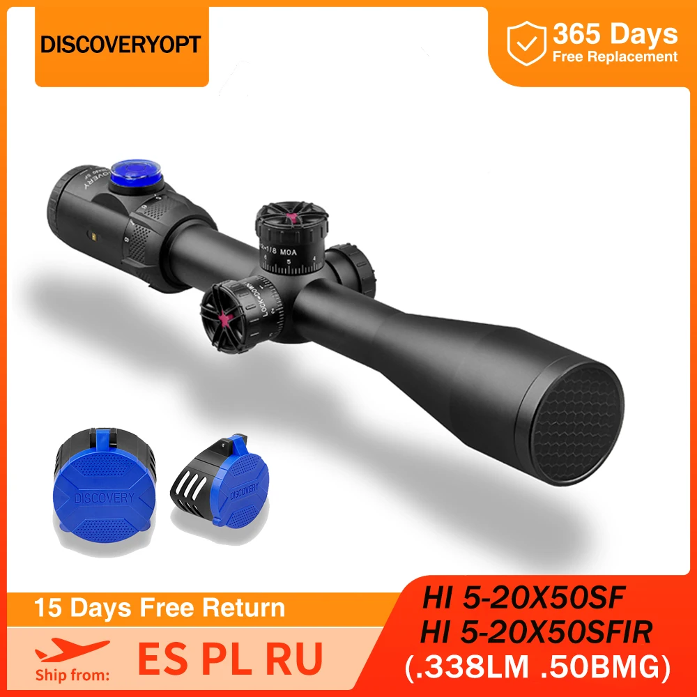 Охотничий оптический прицел Discovery Optics HI 5-20X50 SFIR тактический оптический прицел дальнего действия с боковым параллаксом телескоп для наружно...
Охотничий оптический прицел Discovery Optics HI 5-20X50 SFIR тактический оптический прицел дальнего действия с боковым параллаксом телескоп для наружно...