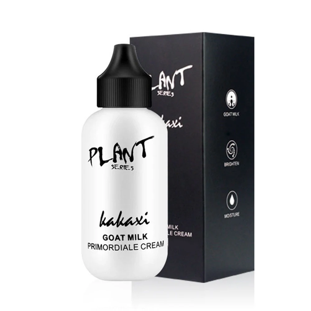 Professional Lazy Face Foundation Cream Goat Milk Revitalizing Full Coverage Waterproof Makeup Base Brighten Cover Dark Circles
Professional Lazy Face Foundation Cream Goat Milk Revitalizing Full Coverage Waterproof Makeup Base Brighten Cover Dark Circles