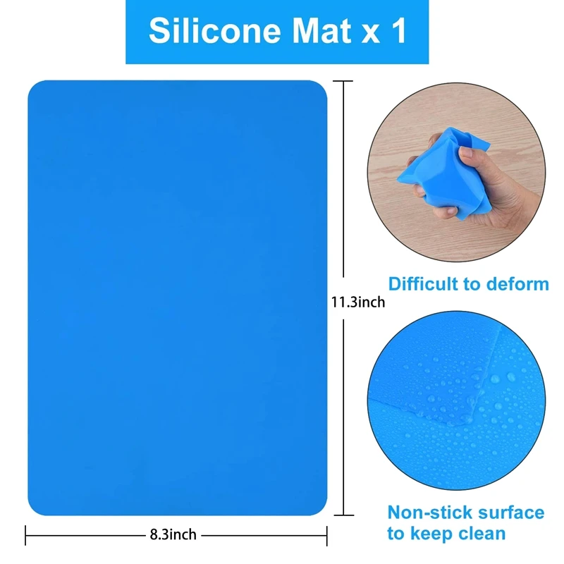 Silicone Mixing Cups Kit,Epoxy Resin Mixing Cups,Stir Stick,Transfer Pipettes,Finger Cots for Making Handmade Craft
Silicone Mixing Cups Kit,Epoxy Resin Mixing Cups,Stir Stick,Transfer Pipettes,Finger Cots for Making Handmade Craft