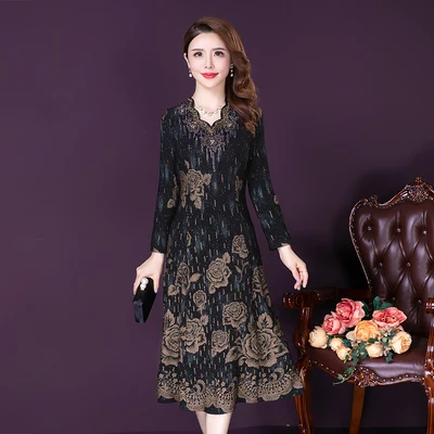 2021 Autumn Winter Women Robe Longue Femme Vintage Print Vestido De Festa V-neck Beading Plus Size 5xl Dress Midi Dresses Mother
2021 Autumn Winter Women Robe Longue Femme Vintage Print Vestido De Festa V-neck Beading Plus Size 5xl Dress Midi Dresses Mother