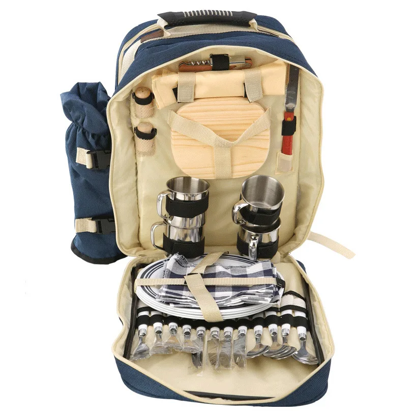 Outdoor multi-function insulation refrigerated bag, multi-person picnic bag, double shoulders, picnic bag with tableware
Outdoor multi-function insulation refrigerated bag, multi-person picnic bag, double shoulders, picnic bag with tableware