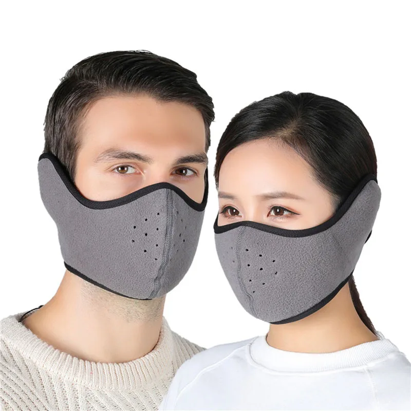Winter Half Face Mask Earmuff 2 In 1 Breathable Hole Thermal Fleece Ear Mouth Cover Warmer Windproof Masks Cycling Ski Ear Cover
Winter Half Face Mask Earmuff 2 In 1 Breathable Hole Thermal Fleece Ear Mouth Cover Warmer Windproof Masks Cycling Ski Ear Cover