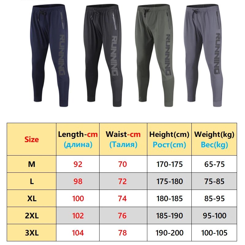 Gym Sweatpants Man Thin Fitness Trousers Slim Fit Quick Dry Running Long Pants Elastic Men Workout Pant
Gym Sweatpants Man Thin Fitness Trousers Slim Fit Quick Dry Running Long Pants Elastic Men Workout Pant