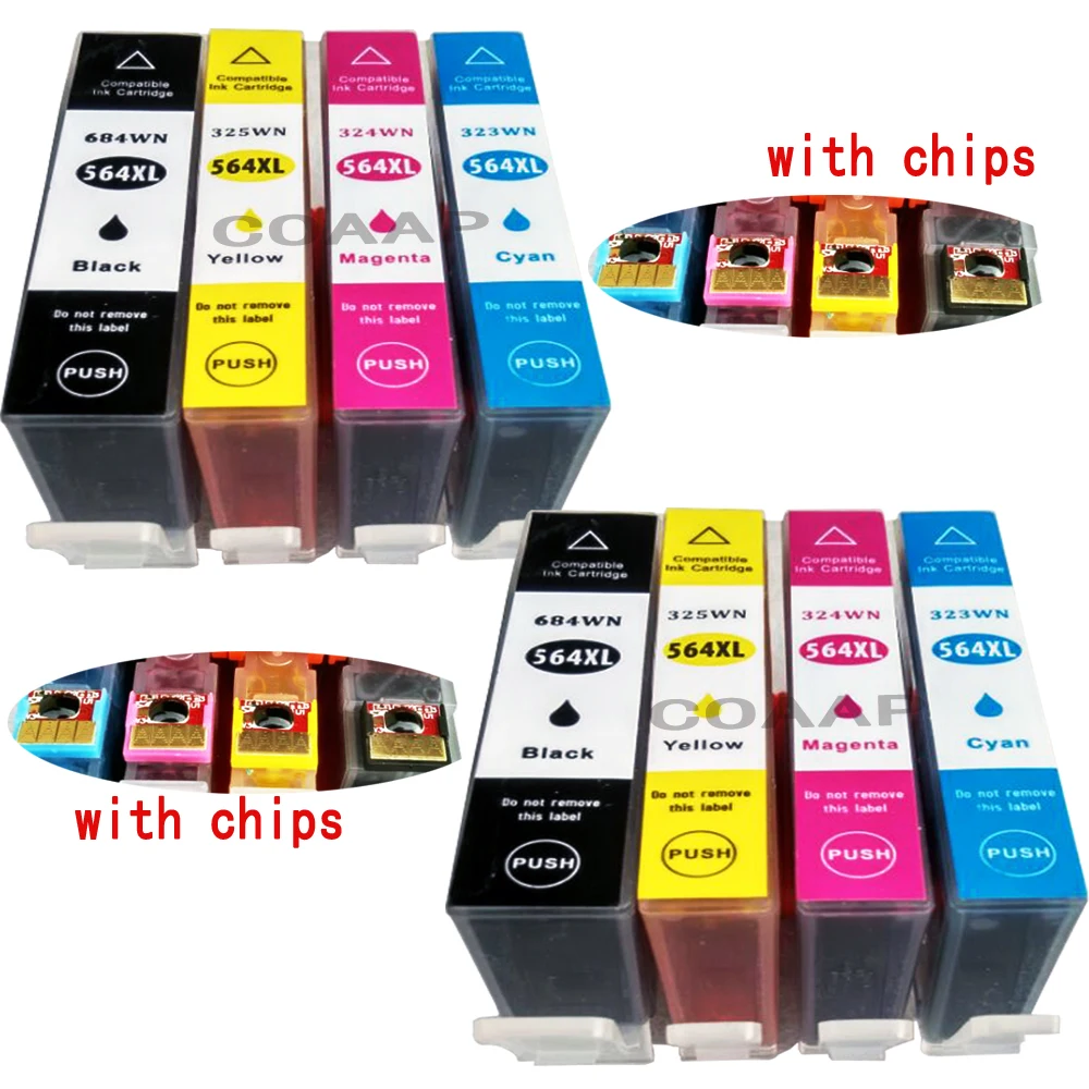8x Compatible HP564XL Ink Cartridge For HP Photosmart 5510 5520 6510 6520 7510 7520 e-All-in-One Printer hp564
8x Compatible HP564XL Ink Cartridge For HP Photosmart 5510 5520 6510 6520 7510 7520 e-All-in-One Printer hp564