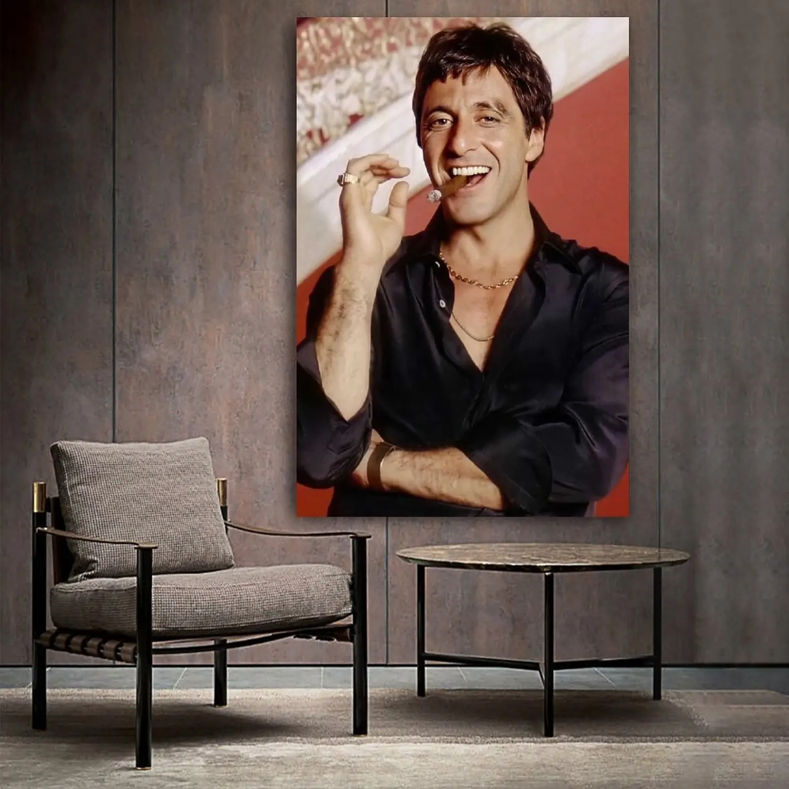 Scarface The World Is Your плакат со сценами из фильмов декоративное живописное полотно