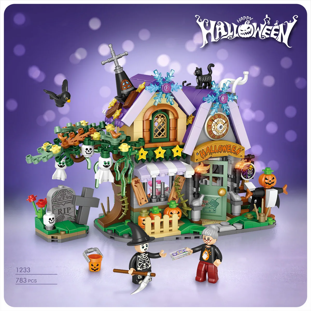 LOZ mini diamond building block Haunted House assemble building bricks Halloween trick or treat figures educational toy for gift
LOZ mini diamond building block Haunted House assemble building bricks Halloween trick or treat figures educational toy for gift
