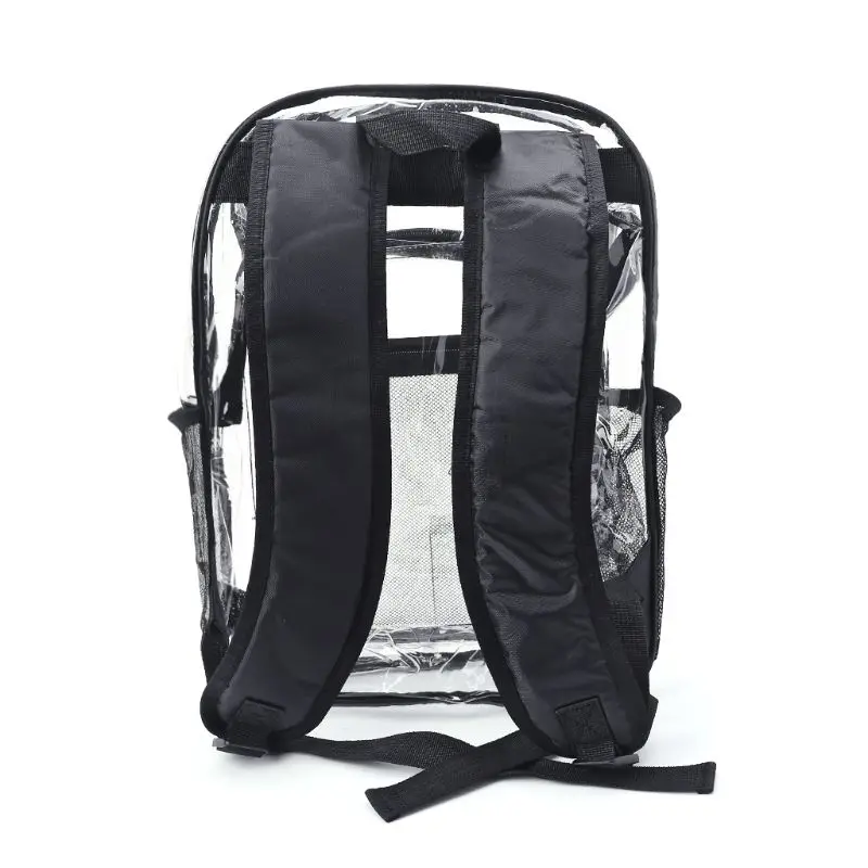 THINKTHENDO Unisex Clear PVC Backpack Travel School Bag Zipper Rucksack for College Students
THINKTHENDO Unisex Clear PVC Backpack Travel School Bag Zipper Rucksack for College Students