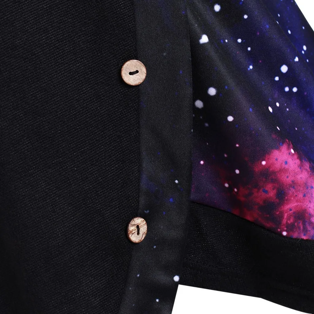 Creative Sweatshirt Fashion Women Plus Size Long Sleeve Cowl Neck Galaxy Panel Irregular Buttons Long Winter Tops
Creative Sweatshirt Fashion Women Plus Size Long Sleeve Cowl Neck Galaxy Panel Irregular Buttons Long Winter Tops