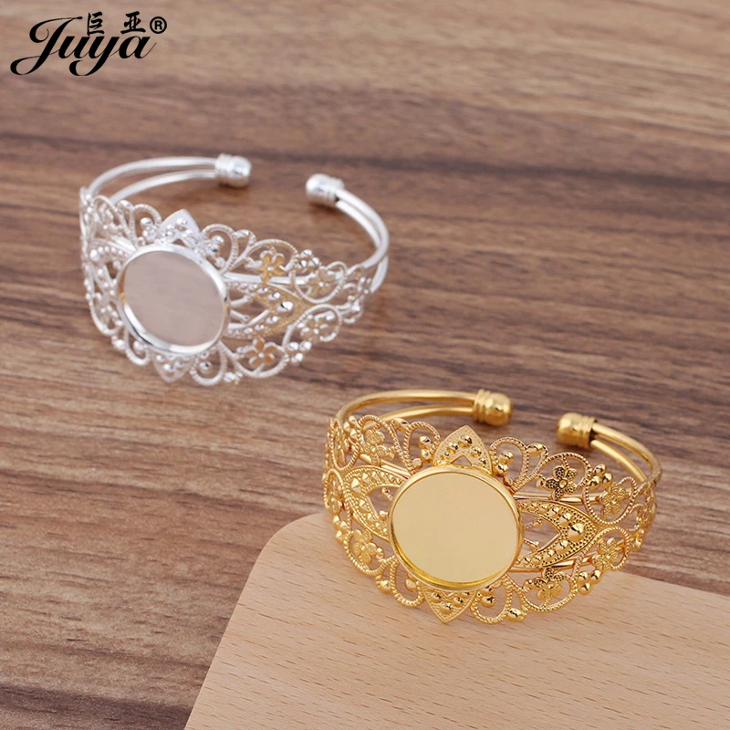 10PCS Adjustable Lace Bangle Bracelet Base 20mm Bronze Material Blank Tray DIY Jewelry Making Photo Bracelets Crafts Findings
10PCS Adjustable Lace Bangle Bracelet Base 20mm Bronze Material Blank Tray DIY Jewelry Making Photo Bracelets Crafts Findings