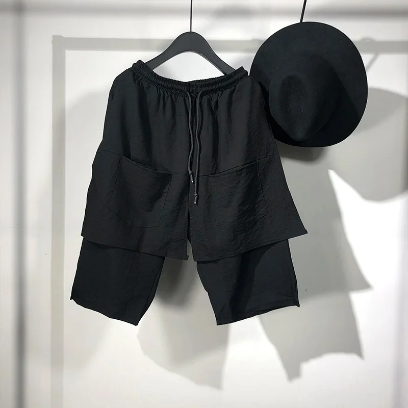 Мужские повседневные короткие шаровары Seak, высокий свитер в стиле хип-хоп, Мужская одежда, спортивные брюки, летние женские свободные черны...
Мужские повседневные короткие шаровары Seak, высокий свитер в стиле хип-хоп, Мужская одежда, спортивные брюки, летние женские свободные черны...