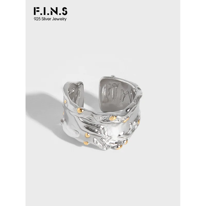 F.I.N.S корейский дизайн Instagram вогнутые и выпуклые S925 Стерлинговое серебряное кольцо женские Асимметричные открытые манжеты кольца предотвра...
F.I.N.S корейский дизайн Instagram вогнутые и выпуклые S925 Стерлинговое серебряное кольцо женские Асимметричные открытые манжеты кольца предотвра...