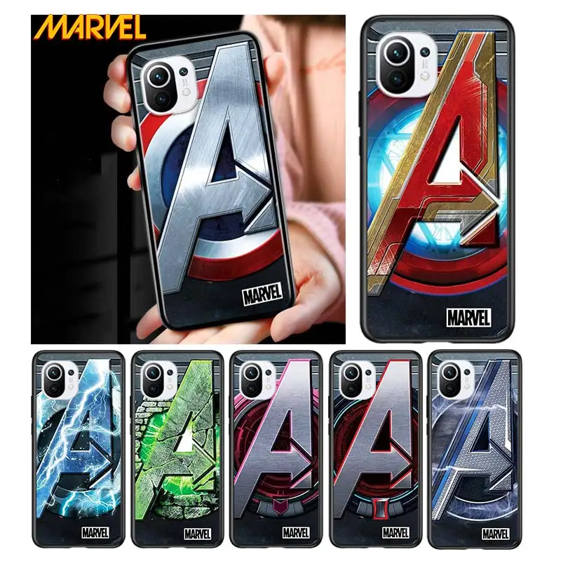 Marvel logo for Xiaomi Mi 11 10T Note 10 Ultra 5G 9 9T SE 8 A3 A2 A1 6X Pro Play F1 Lite 5G Black Phone Case
Marvel logo for Xiaomi Mi 11 10T Note 10 Ultra 5G 9 9T SE 8 A3 A2 A1 6X Pro Play F1 Lite 5G Black Phone Case