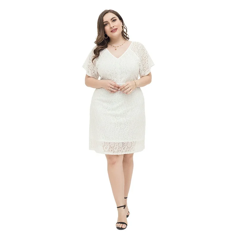Xl-4xl Summer Women'S Dress 2021 White Lace Dress Long Vintage Maxi Party Beach Women Dresses Light Prom Large Plus Size Curv
Xl-4xl Summer Women'S Dress 2021 White Lace Dress Long Vintage Maxi Party Beach Women Dresses Light Prom Large Plus Size Curv