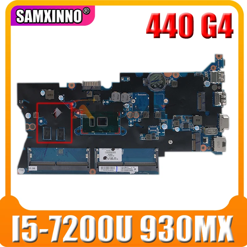For HP Probook 440 G4 laptop motherboard 930MX GPU I5-7200U DDR4 913100-001 913100-601 913100-501 DA0X81MB6E0
For HP Probook 440 G4 laptop motherboard 930MX GPU I5-7200U DDR4 913100-001 913100-601 913100-501 DA0X81MB6E0