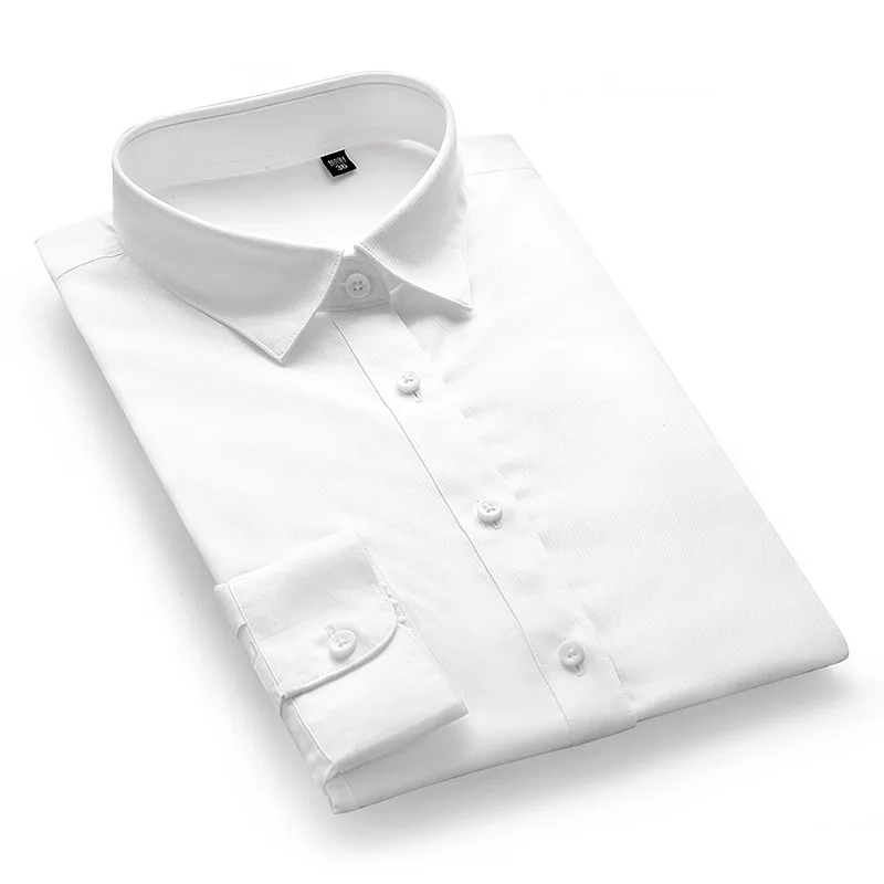 Spring, summer and autumn men's and women's pure white cotton long sleeve white shirt business shirt young and middle-aged
Spring, summer and autumn men's and women's pure white cotton long sleeve white shirt business shirt young and middle-aged